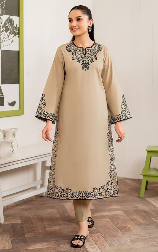 UMZAY DHANAK 2 PEACE FULL HEAVY EMB SUIT FOR WINTER 2025-2026