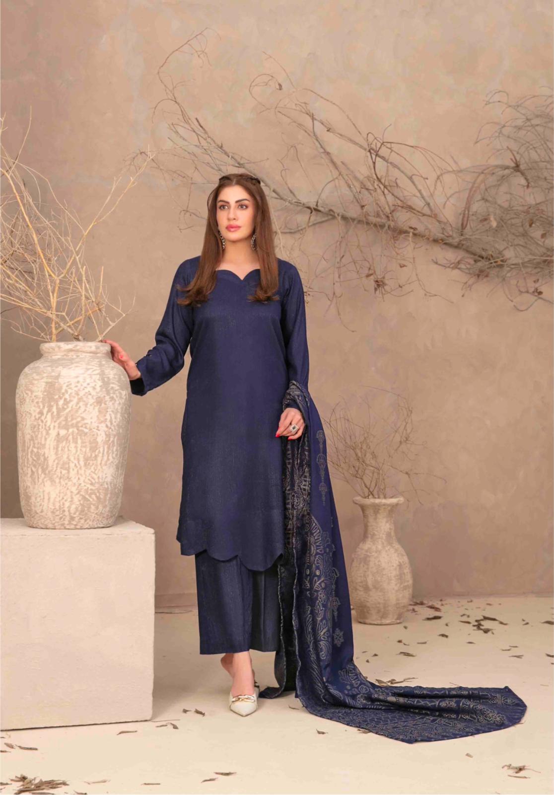 Un-Stitched 3 Piece Peach Leather Suit