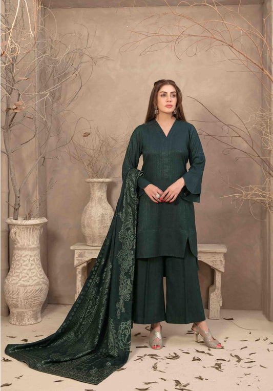 Un-Stitched 3 Piece Peach Leather Suit