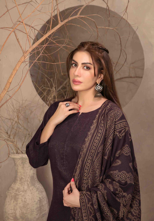 Un-Stitched 3 Piece Peach Leather Suit